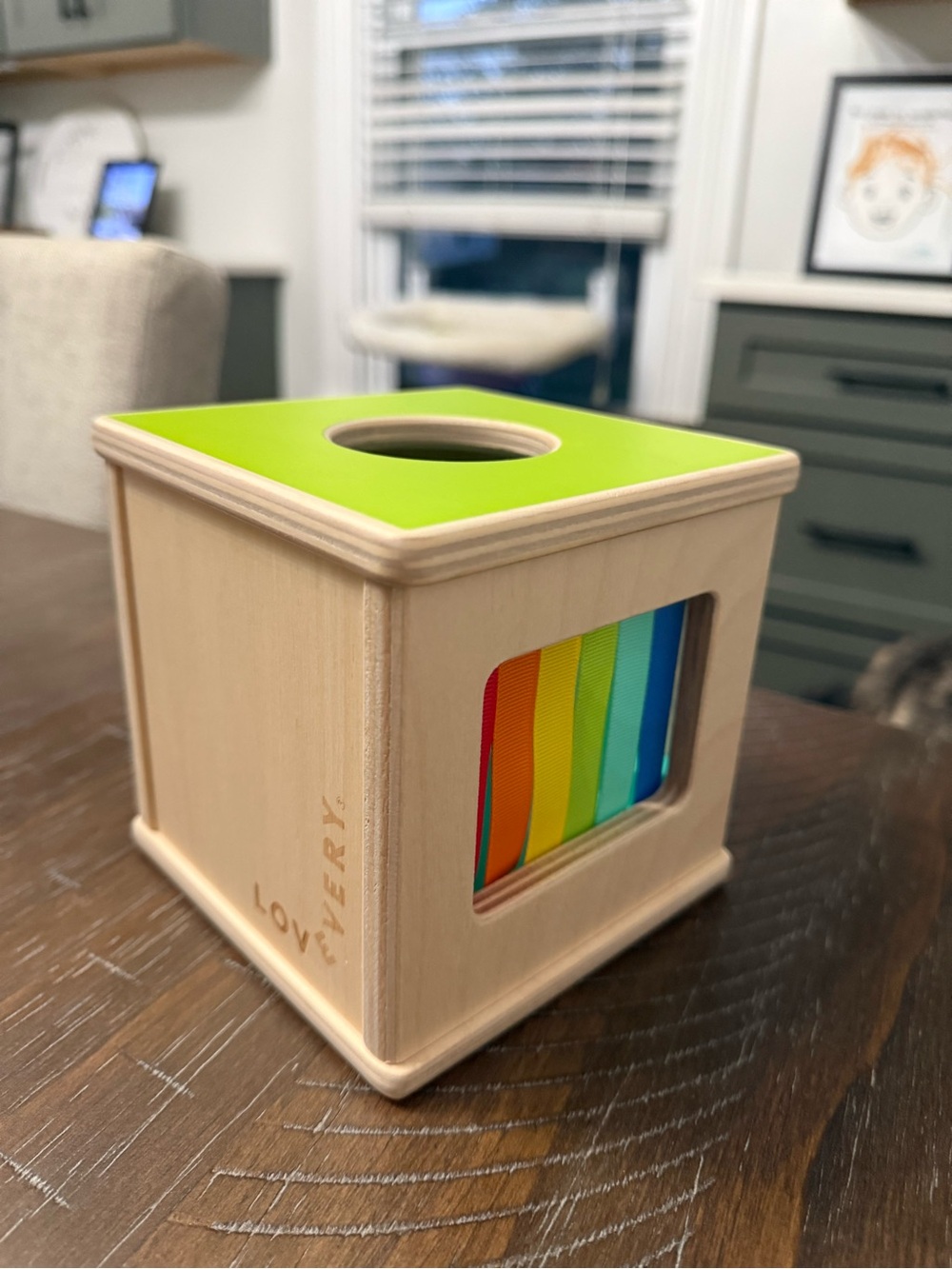 Lovevery Drop & Find Ball Box – Object Permanence Toy